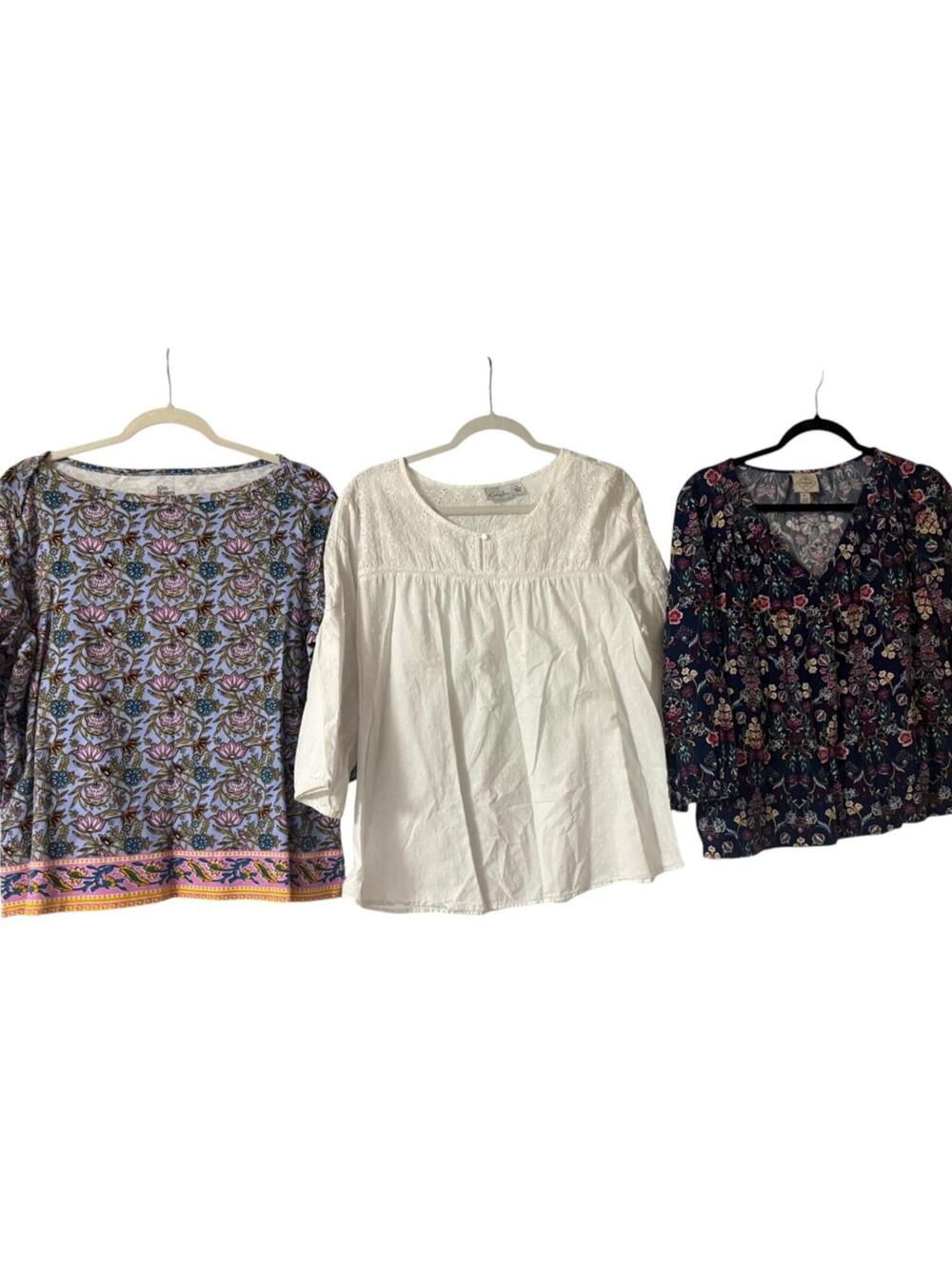 Bulk Buy - 7pc Women's Tops PL Petite Large Kim Rogers, St. John Bay, Wonderly - Picture 5 of 6